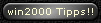 win2000 Tipps!!